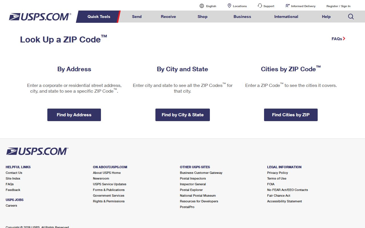 Golden Valley ZIP code directory USPS complete-address ZIP lookup